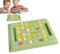 Tiere umdrehen Schachspielzeug, Kinder Schach Matching Game - Kreativ über Kartenschachbrett,Pädagogik -Cartoon -Muster Puzzlespielzeug, lustige Puzzle -Strategie -Aktivität für und Mädchen