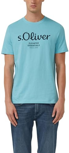 s.Oliver T-Shirt aus Baumwolle mit Label-Print