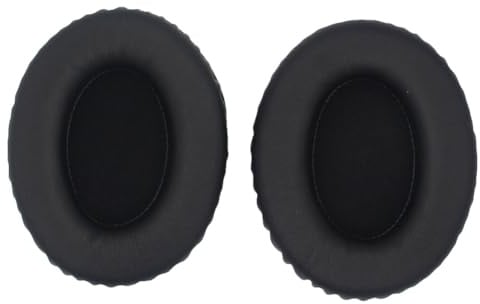 Eieenotee Ear Pads 95x 80mm for Headphones Covers Replacement Soft Sponge Leather Foam Cushions