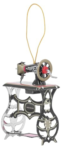 Nähmaschine Ornament Vintage Tischspielzeug Metall Dekoration Anhänger für Urlaub Party und Sammlung