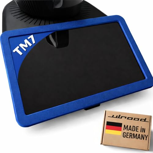 ULROAD Displayschutz Bumper kompatibel mit Thermomix TM7 Abdeckung Ecken Display Schutz Zubehör Displayabdeckung Schutzplatte Schutzrahmen (Blau) Rahmen