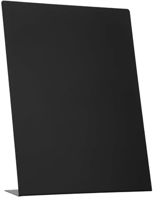 Magnetische Pinnwand - 28x22cm Magnetboard | Kleine Metallische Anzeigetafel Für Fotos & Notizen Aus Edelstahl, Tischboard Für Home Office, Küche & Schule, Farbe Silber