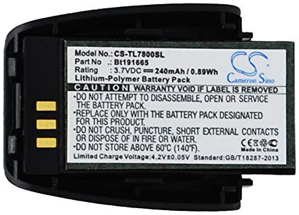 CS-TL7800SL Akkus 240mAh Kompatibel mit [AT&T] für SB3014, für TL-7800, für TL-7810, für TL-7812, für TL-7910, für TL-7912, für TL7800, für TL7810, für TL7812, für TL7910, für TL7912, für