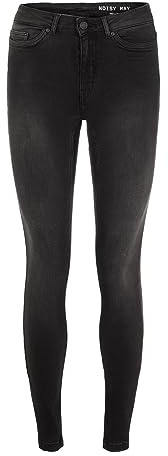Noisy May Damen Slim Jeans Nmeve Pocket Piping Jeans