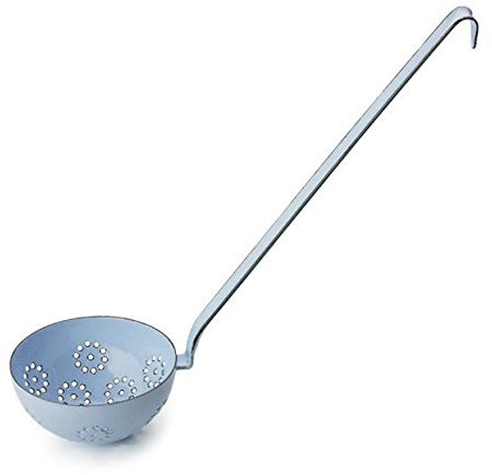 Riess - CLASSIC - Schaumlöffel Schaumkelle Emaille (blau)