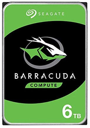 Seagate Barracuda ST6000DM003 6TB intern 3.5 SATA 6Gb/s Pufferspeicher 256MB