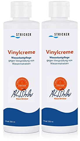 Stricker Chemie Vinylcreme Wasserbetten-pflege 250ml Flasche (2er Pack)