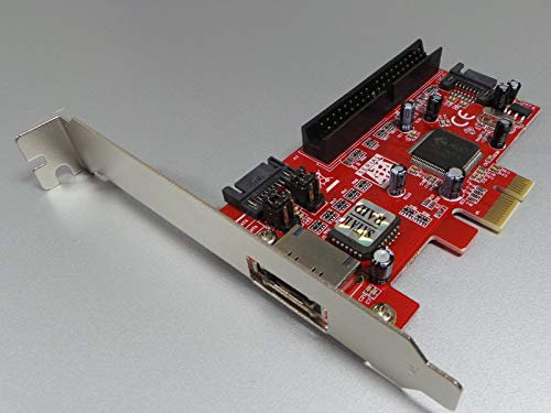 SM-PC® 3X SATA (2X SATA intern + 1x eSATA extern) + 1x ATA-133 PCIe-Controller mit RAID-Funktion #a17