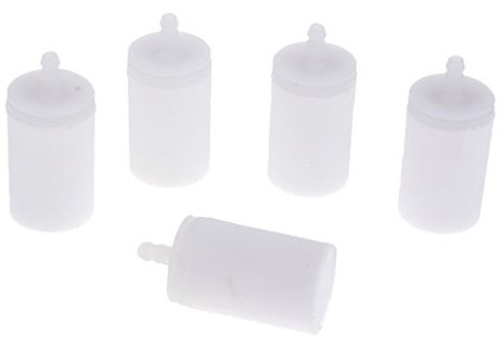 Confezione Da 5 Filtri Carburante Benzina Per Motosega