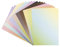 Ideen mit Herz Dekor-Papier mit Farbverlauf | bunter Deko-Karton | DIN A4 | 250 g/m² | intensiv oder pastell (10 verschiedene Farbverläufe | selbstklebend | 20 Bogen)