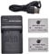 DSTE NB-5L Lot de 2 Batteries Li-ION et Chargeur Micro USB Compatible avec Canon PowerShot S100, S110, SD900 is, SD950 is