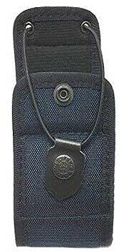 VEGA HOLSTER 2R00 PORTA RADIO UNIVERSALE DA CINTURA CON CHIUSURA REGOLABILE NERO VERDE BLU BIANCO (BLU)