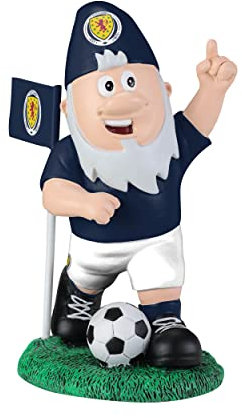 FOCO Officially Licensed Scotland FC Corner Football Garden Gnome