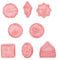Zerodis 8-Piece 3D Cookie Cutter Set - Ramadan Decoration & Eid Al Fitr Molds - Cake, Fondant, Cheese Baking Molds