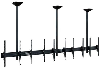 Hagor comPROnents® Menuboard Deckenhalterung für 5 Displays 46-65' Portrait| max. VESA 400x600