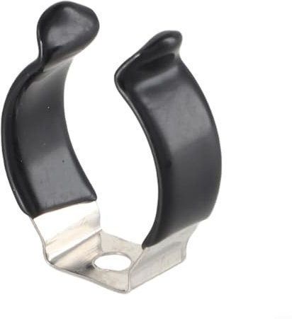 Metall Rohrschelle Frottee Clips Schmale Basis Design Heavy Duty 10 Stück (25mm)