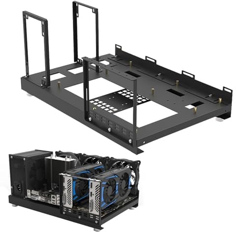 Offenes Gehäuseset – Offenes Gehäuse für Build PC, Unterstützung für