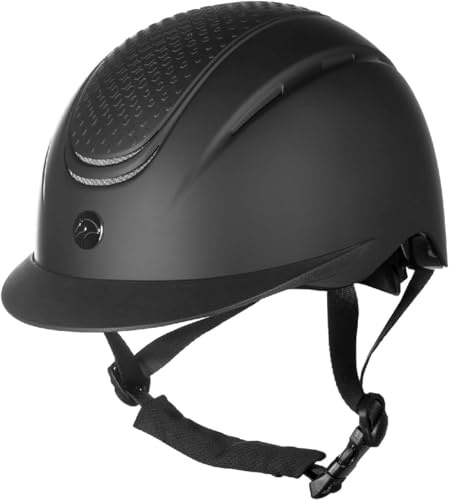 HKM Kinder Sydney Reithelm, Schwarz, 52-54 cm