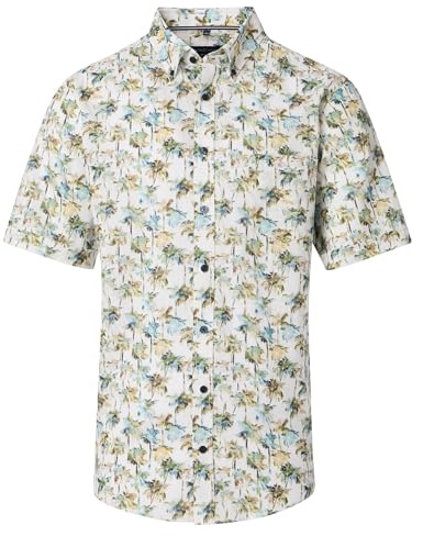 CASAMODA Freizeithemd Kurzarm Print Comfort Fit