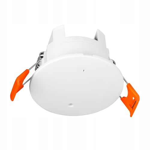 Zigbee Präsenzmelder 5,8 GHz Mikrowellen-HF-Radar für Mikrobewegungen & Atmung, Deckenmontage, bis 7 m Erfassung | kompatibe TUYA, Alexa, Google Home Zigbee Hub Erforderlich