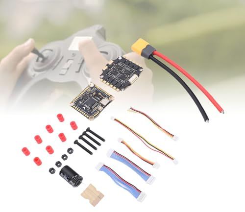 RiToEasysports Flight Controller, Kunststoff F405 Drone Controller mit 60A ESC Stack Ersatz für SpeedyBee RC Drone