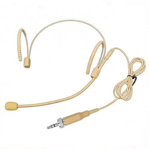 Headset-Mikrofon für Sennheiser Funksender für Live-Bühne Podcasts(1 Stück) | Für Live-Bühne, Für Podcasts