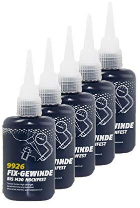 MANNOL 9926 FIX-Gewinde HOCHFEST SCHRAUBENSICHERUNG SCHRAUBENKLEBER 50ML (5)