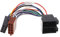 eMagTech Car Radio ISO Wire Harness Adapter Compatible with Alpine Compatible with Clarion Compatible with Kenwood 16 Pin Plug and ISO Socket 16cm