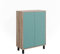 Vicco Midischrank Agasta, Badmöbel, Mintgrün/Sonoma, 56.2 x 83.2 cm