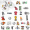 Elkuaie 27 Pieces Football Accessories Shoes Charm, Shoe Decorations, Birthdays, Parties, Holiday Badges, Boys & Girls Shoe Accessories