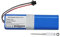 K KYUER 6700mAh 6.60.40.01-0 Rechargeable Saugroboter Akku für Blaupunkt BlueBot Xtreme BPK-VCBB1XTE BPK-VCBB1XTEIC BPK-VCBB1XTEN Robot Vacuum Cleaner Battery