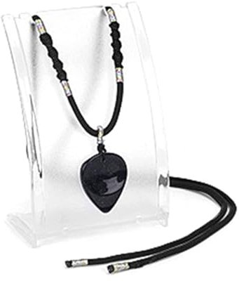 Stein-Gitarrenplektren, Anhänger für Gitarristen, Musikliebhaber, Geschenk, zarte Plektren, Schmuck-Plektrum, Anhänger, Halskette