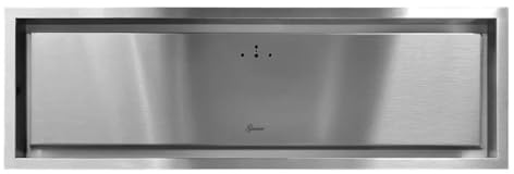 Gurari Hotte de plafond 90 cm GCH 973 IS en acier inoxydable avec commande geste et LED • 850 m³/h • Recirculation et évacuation • Brique de ventilation encastrée ou hotte de plafond suspendue