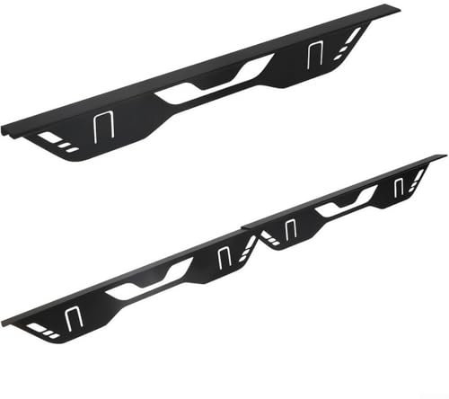 Lot de 2 cache-joints rétractables en acier inoxydable pour cuisinière de cuisine 35 à 70 cm