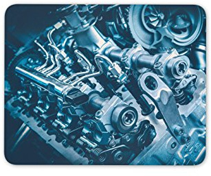 Motor Engine Mouse Mat Pad - Car Bike Dad Brother Uncle Computer #8796