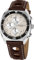 JACQUES LEMANS Herrenuhr Serie 200 Lederarmband massiv Edelstahl Chronograph 1-2041D
