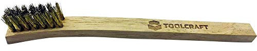 TOOLCRAFT Spark Plug Brush Wood Brass 200 mm Pack of 1