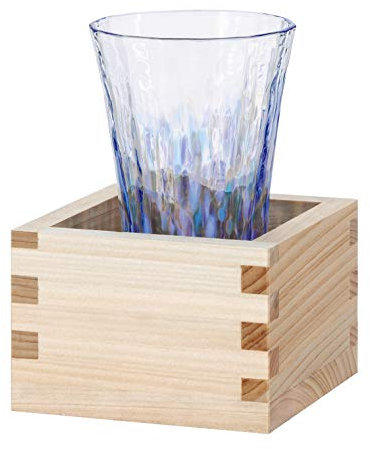 Tsugaru Bidoro Verre à saké japonais fabriqué au Japon (Katakuri)