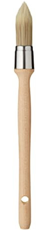 ProDec 18mm Trade Professional Pointed Synthetic Sash Brush Ideale per la verniciatura precisa di finestre ad anta, architravi e altre superfici curve, sagomate o profilate con vernici lucide