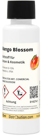 Mango Blossom Duftstoff 125ml Duftöl für Kerzen, Kosmetik und Seifen