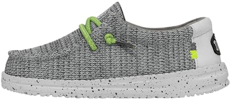 Hey Dude - Wally Sox Stitch Herren - Slip on Schuhe - Herren Loafers, Black White