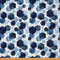 Geometrischer Stoff Meterware Hexagon Polsterstoff Waben Dekorationsstoff Ombré Stoff für Drinnen Draußen Biene Moderne Linien DIY Kunst Wasserdichter Stoff Quilten Nähen Blaugold 920 x 150 (HxB)