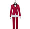 Weixu Anime Charlie Cosplay Kostüm Rot Uniform Anzug mit Krawatte Halloween Party Outfit für Herren XXL
