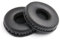 Yizhet 1 Par Almohadillas Auriculares 105mm Cascos Almohadillas de Espuma de Repuesto Universales Redondas 10,5cm Cojín para Auriculares Esponja de Cuero Cojines