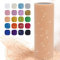 Uiopa Glitzer Tüll Hell Orange, 15cm x 22,8m Glitzerstoff Polyester Tüllband Hochzeit Dekostoff, Tüll Stoff Rolle für Tutu-Röcke Party Hochzeit Tisch Deko Geschenkverpackung DIY-Handwerk