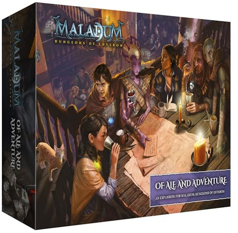 Battle Systems Maladum of Ale & Adventure Expansion - Brettspiel, Fantasy, 6 Spieler, 12+