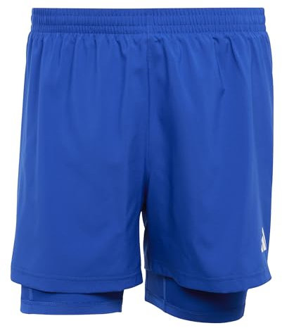 adidas Homme Own The Run Climacool 2in1 Short, Team Royal Blue, L