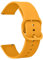 Tobfit Uhrenarmbänder Silikon 20mm, Uhrenarmband mit Schnellverschluss, Ersatzbänder Watch Straps, Uhren Zubehör für Damen Herren (Kurkuma, 20mm)