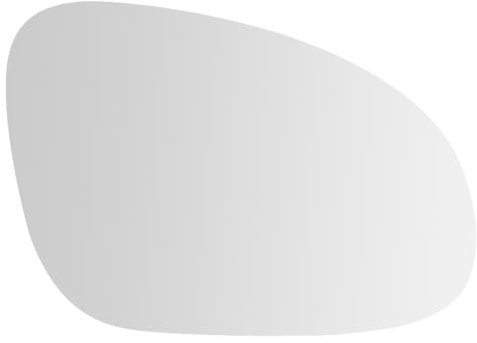 SENZEAL Spiegelglas Rechts Beifahrerseite Beheizbar mit Trägerplatte für VW Golf 5 MK5 2003-2009 Passat B6 2005-2011 Jetta 5 MK5 2005-2010 Außenspiegel Glas Ersatz (Rechts)