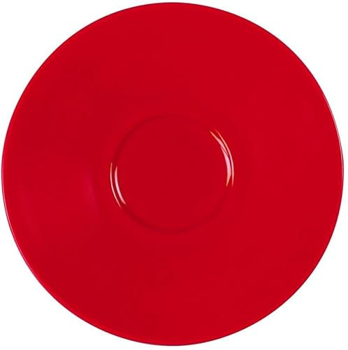 Eschenbach Porzellan Untertasse 12 cm in glutrot